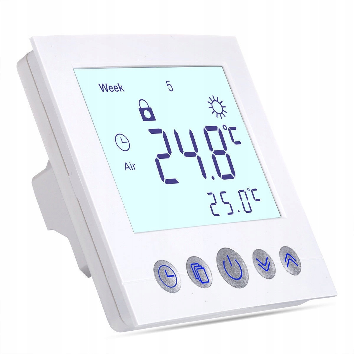 16 A Izbový TERMOSTAT Regulátor teploty 1PC